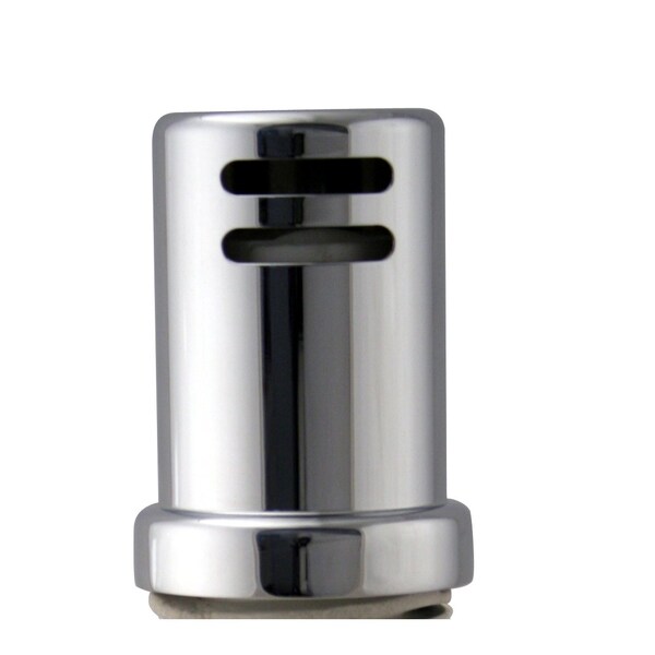 Westbrass 1-3/4" x 2-3/4" Solid Brass Air Gap Cap Only, Skirted, Polished Chrome D201-1-26 - main